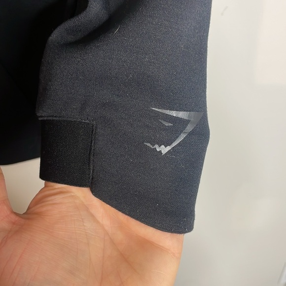 SOLD Gymshark | Women's Black Full Zip Hooded Jacket Size XL - Picture 4 of 7